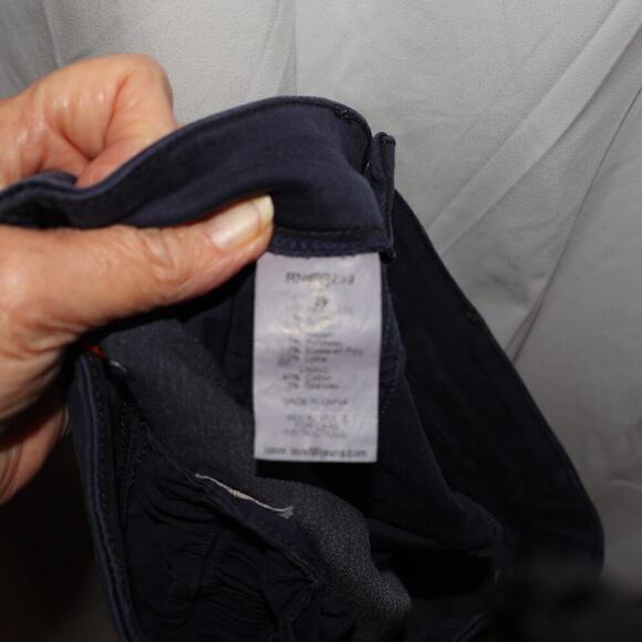 Level 99 Blue Jeans Frances Lacey Double Welt Zip Pocket Size 29 Blue Womens - Picture 12 of 13